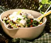 Bohnen-Gemüse-Salat
