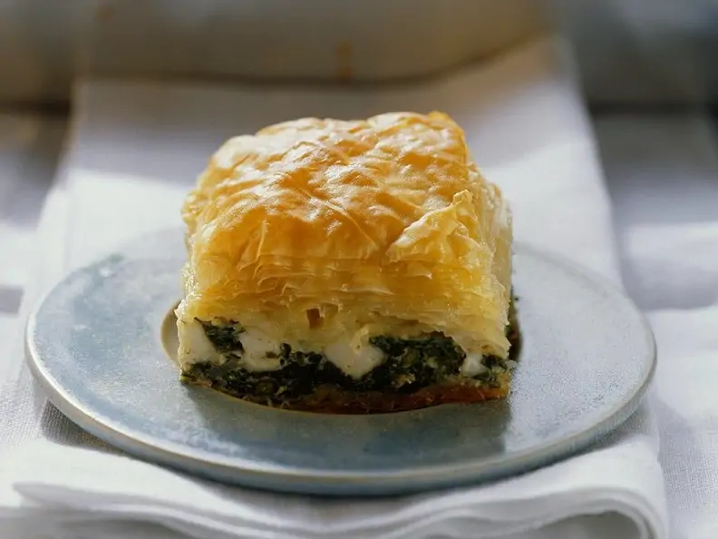 Spinat-Feta-Schnitte