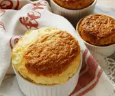 Sellerie-Käsesouffle