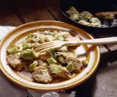 Vollkorn-Schmarrn mit Lauch