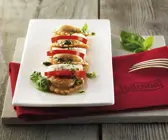Pfannen Pasta-Caprese-Salat