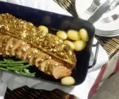 Lamm mit Brotkruste