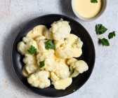 Blumenkohl mit Sauce Hollandaise