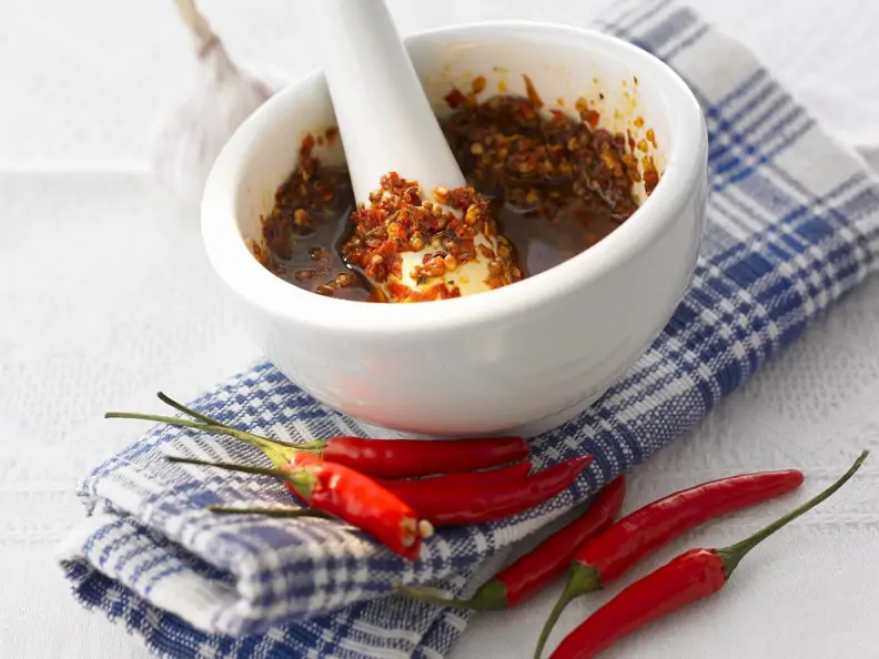 Scharfe Würzpaste (Harissa)
