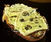 Jarlsberg Toast mit Pilzen