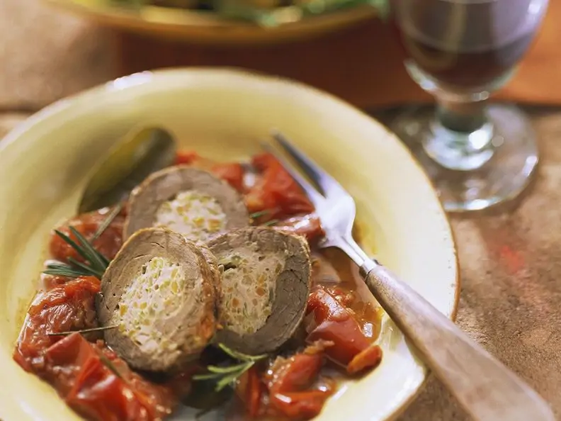 Gefülltes Rinderfilet