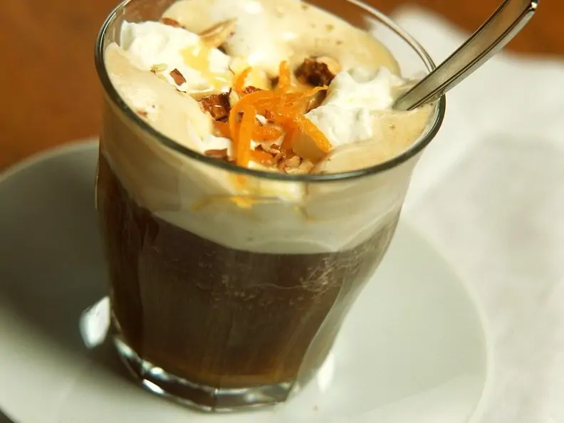 Orangen-Kaffee