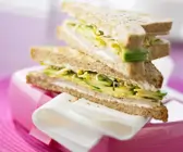 Avocado-Putensandwich