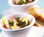 Lauwarmer Linsensalat