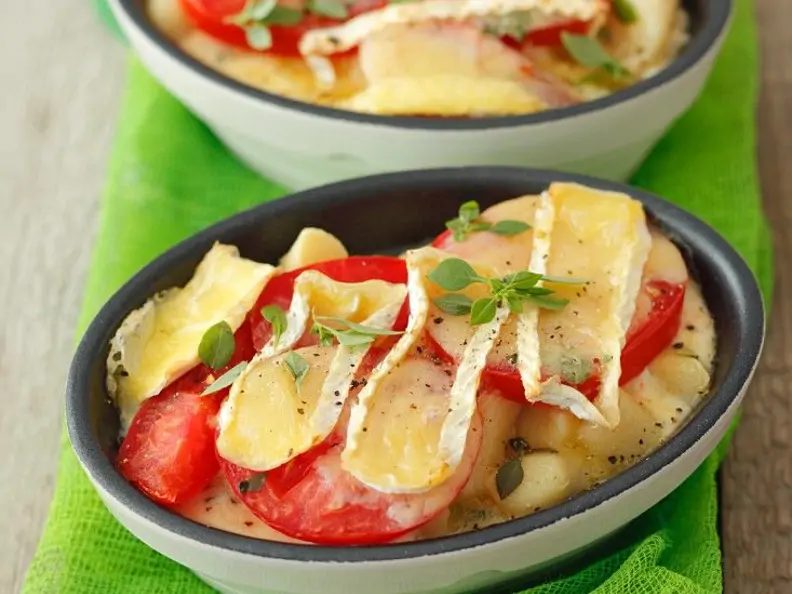 Vegetarischer Gnocchi-Auflauf
