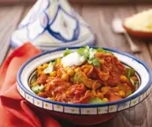 Hähnchen-Kichererbsentajine