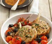 Koteletts mit Tomaten