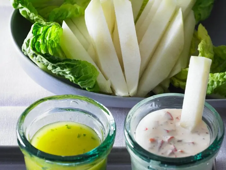 Rohkost mit Dip