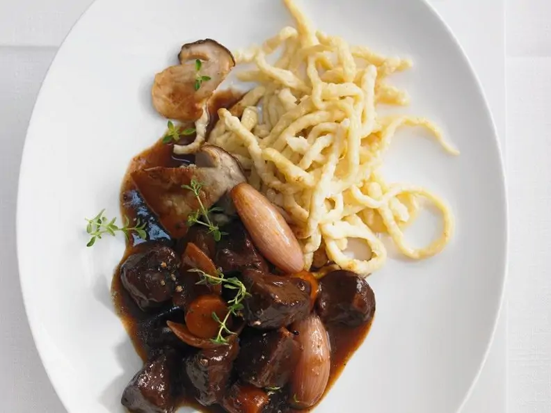 Wildschweinragout