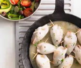 Gefüllter Tintenfisch