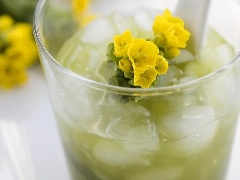 Matcha-Eistee