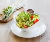 Kartoffelsalat mit Spargel