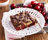 Kirschkuchen mit Schokostreusel