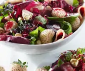 Salat mit Pineberries