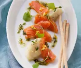 Graved Lachs mit Stampf