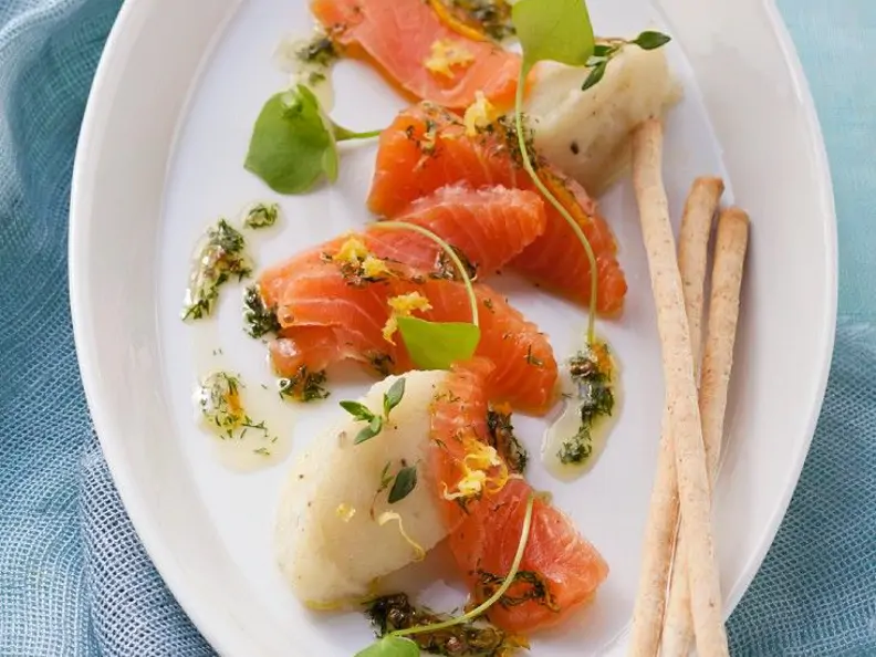 Graved Lachs mit Stampf