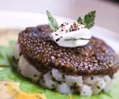 Fischtatar mit Kaviar