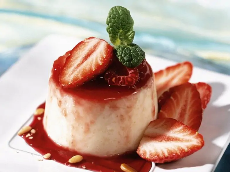 Reispudding mit Beeren