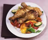 Chicken Wings mit Gemüse