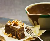 Schokokuchen mit Nussglasur