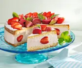 Erdbeer-Rhabarber-Torte
