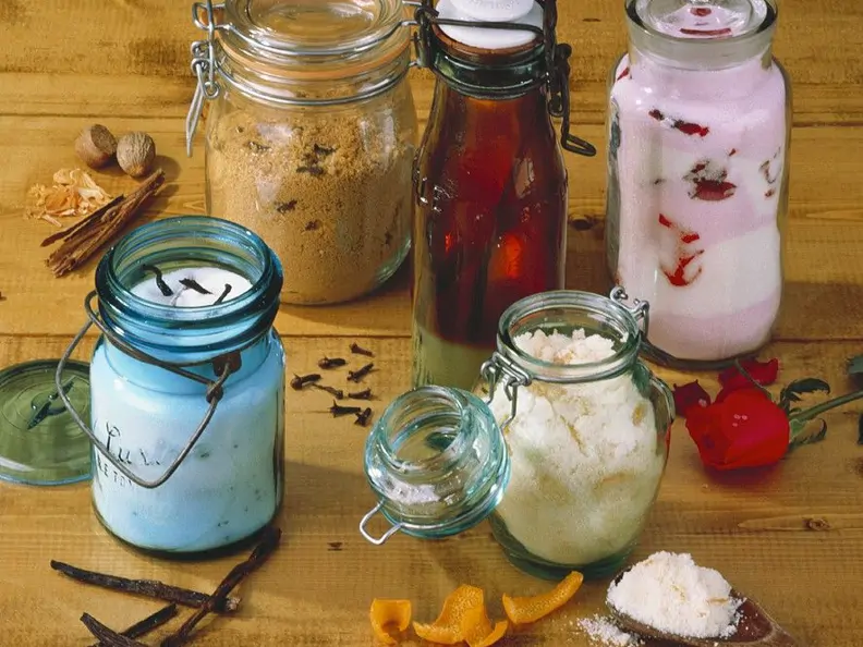Zucker mit verschiedenem Aroma
