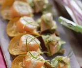 Häppchen mit Fisch
