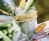 Gurkensticks mit Dip