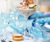 Garnelencocktail zu Weihnachten