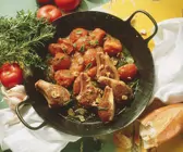 Koteletts vom Lamm in Tomaten