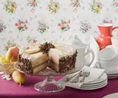Schokotorte mit Birnen