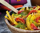Fenchel-Tomatengemüse