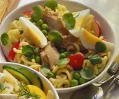Nudelsalat mit Gemüse
