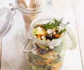 Nudelsalat mit Käse