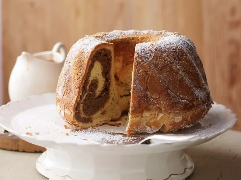 Hefe-Nusskuchen