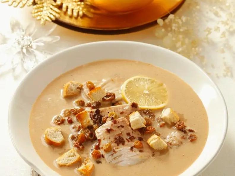Süß-pikante Fischsuppe