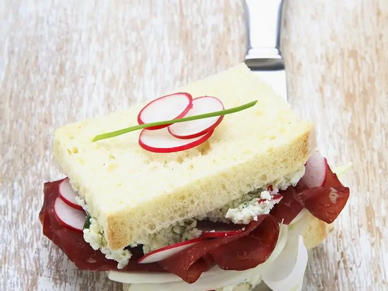 Bresaola-Sandwich