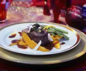 Rinderfilet mit Weinsauce