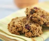 Haferflockenplätzchen mit Cranberrys