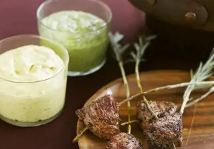 Fondue mit Lamm
