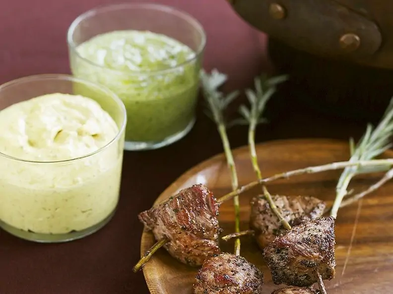 Fondue mit Lamm