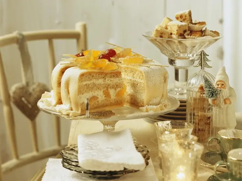 Orangencremetorte