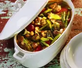 Lammragout mit Gemüse