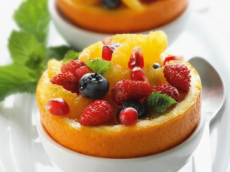 Orangen-Fruchtsalat