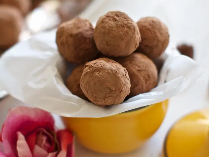 Trüffelpralinen, vegan